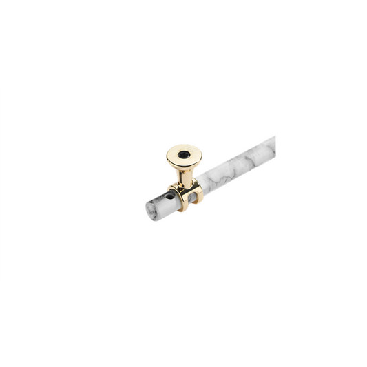 7.5 Inch(C-C) Marble Finish Solid Drawer Pulls，Knobs & Handles