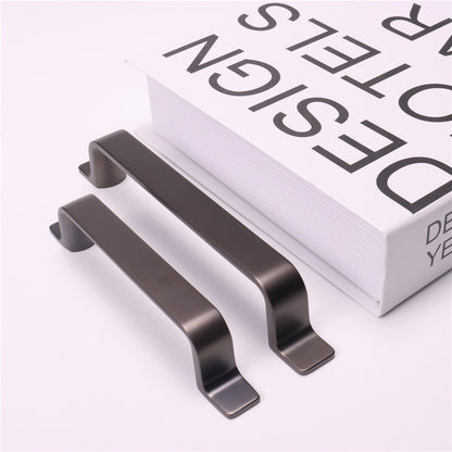 10 Pack 3.75 Inch(96mm) Hole Center Cabinet Handles，Zinc Alloy Kitchen Drawer Pulls for Kitchen Bathroom (Space Grey)