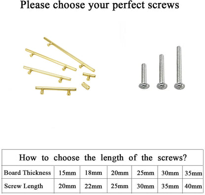 Knurled Texture Drawer Pulls Gold Cabinet Handles - Round Bar Series - Hole Centers (Knob,3.75",5",6.25",7.5",8.8",10")