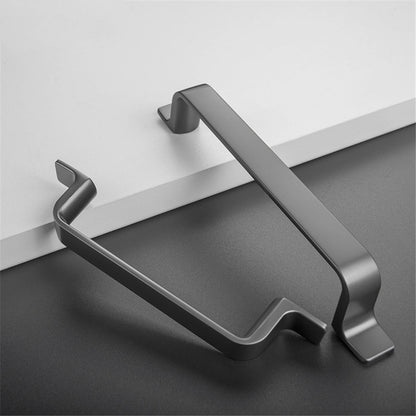 10 Pack 3.75 Inch(96mm) Hole Center Cabinet Handles，Zinc Alloy Kitchen Drawer Pulls for Kitchen Bathroom (Space Grey)