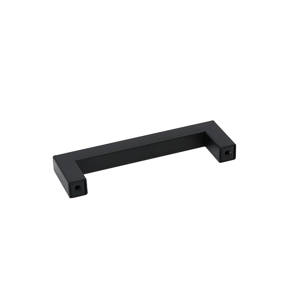 10 Pack 4.5 Inch(115mm) Hole Centers Modern Kitchen Cabinet Pulls Black Drawer Handles