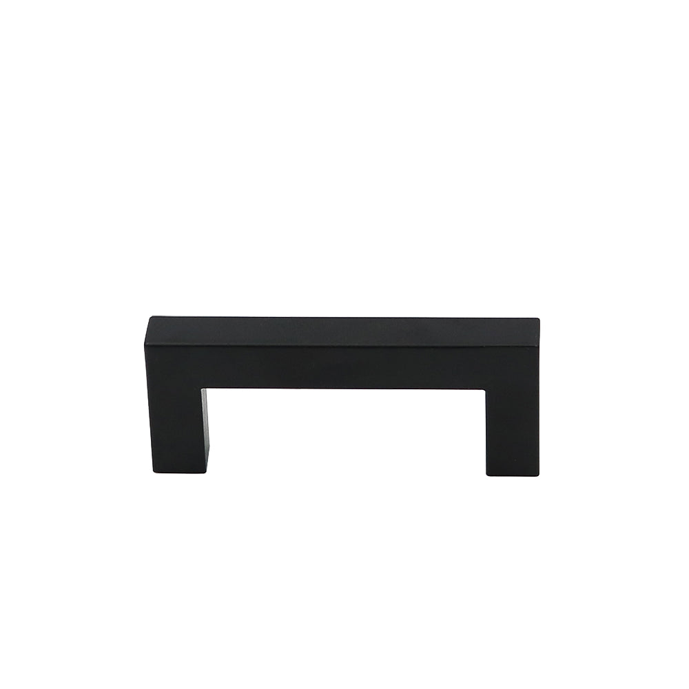 10 Pack 3 Inch(Center to Center) Matte Black Cabinet Pulls Stainless Steel Drawer Pulls