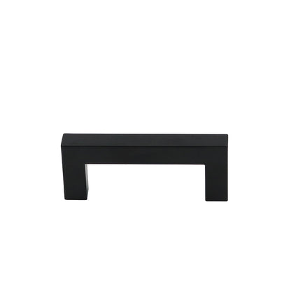 10 Pack 3 Inch(Center to Center) Matte Black Cabinet Pulls Stainless Steel Drawer Pulls