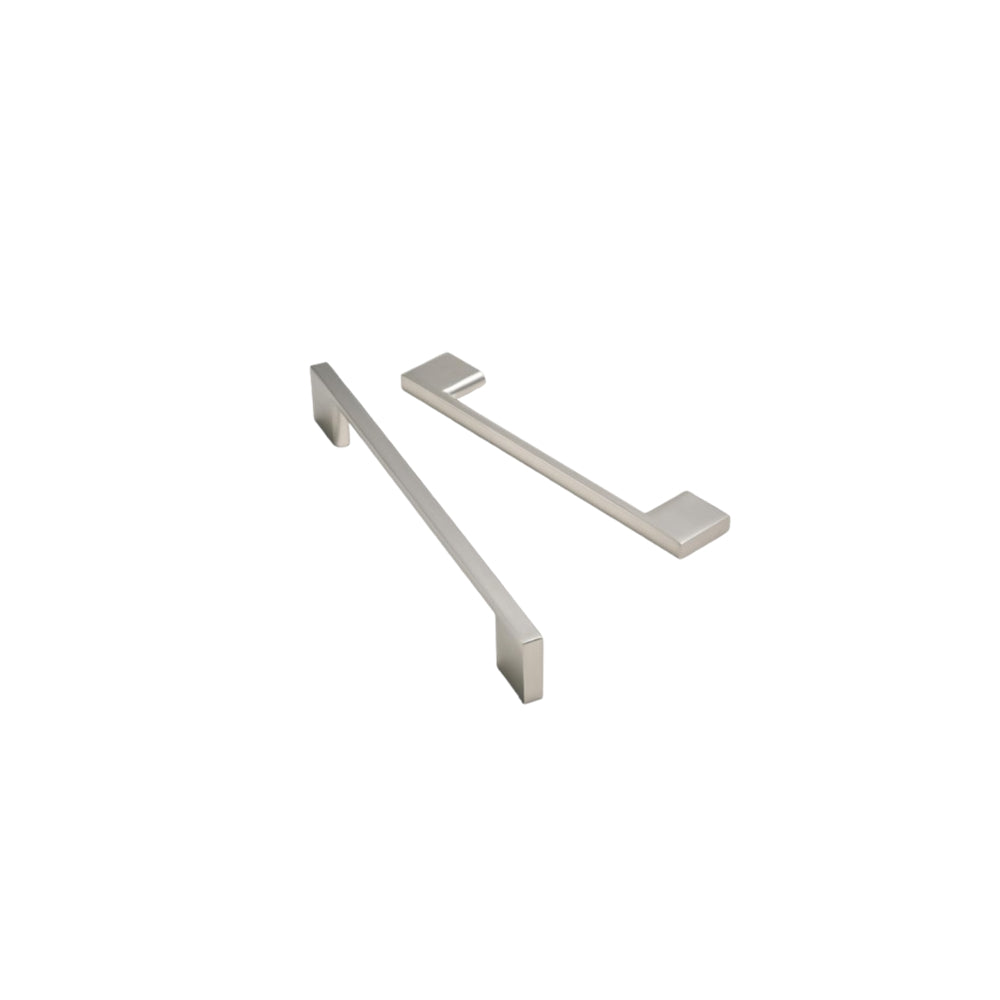 10 Pack 6.25 Inch(160mm) Brushed Satin Nickel Cabinet Handles，Zinc Alloy Cabinet Pulls Kitchen Hardware for Cupboard Drawer Pulls