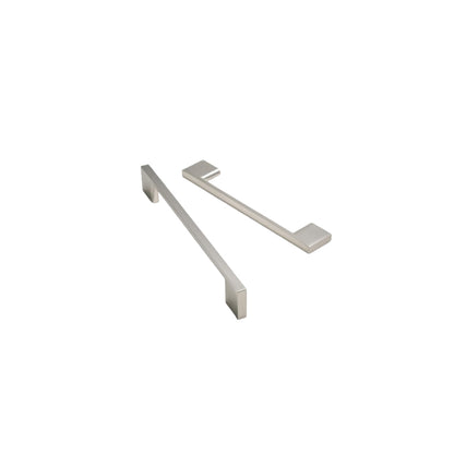 10 Pack 6.25 Inch(160mm) Brushed Satin Nickel Cabinet Handles，Zinc Alloy Cabinet Pulls Kitchen Hardware for Cupboard Drawer Pulls