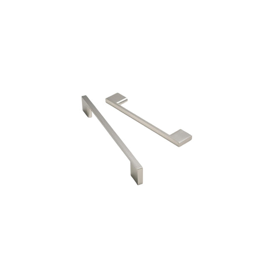 10 Pack 6.25 Inch(160mm) Brushed Satin Nickel Cabinet Handles，Zinc Alloy Cabinet Pulls Kitchen Hardware for Cupboard Drawer Pulls