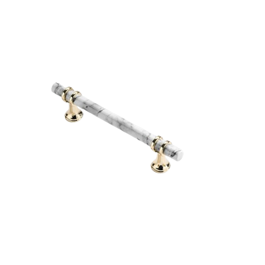 5 Inch(C-C) Marble Finish Solid Drawer Pulls，Knobs & Handles