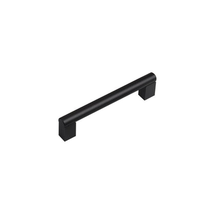 Modern Black Cabinet Pulls，Matte Black Aluminum Alloy Kitchen Drawer Pulls Cabinet Handles for Kitchen and Bathroom