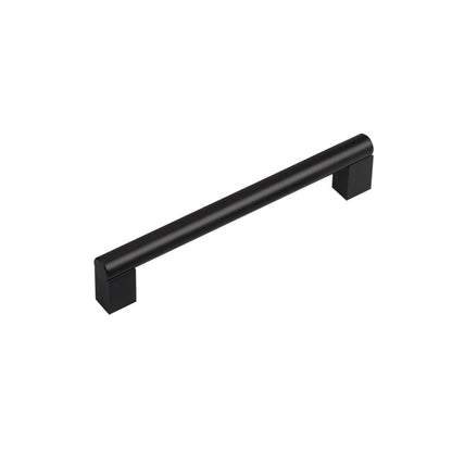 Modern Black Cabinet Pulls，Matte Black Aluminum Alloy Kitchen Drawer Pulls Cabinet Handles for Kitchen and Bathroom