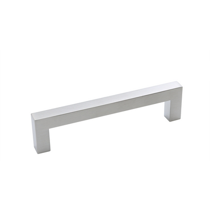 4.25 Inch(Center To Center) Brushed Nickel Square Cabinet Pulls (4.25"，Customized Size)