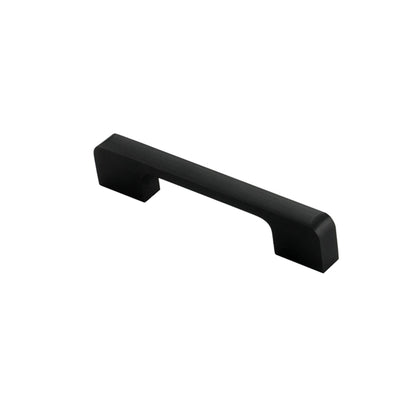 3.75"(Center To Center) Modern Cabinet Door Handles Aluminum Alloy Pulls (96mm，Black)