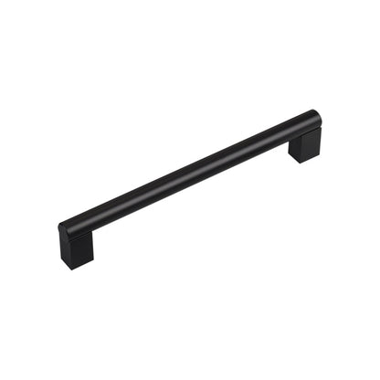 Modern Black Cabinet Pulls，Matte Black Aluminum Alloy Kitchen Drawer Pulls Cabinet Handles for Kitchen and Bathroom
