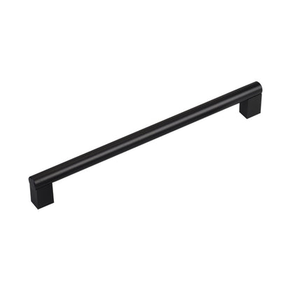 Modern Black Cabinet Pulls，Matte Black Aluminum Alloy Kitchen Drawer Pulls Cabinet Handles for Kitchen and Bathroom