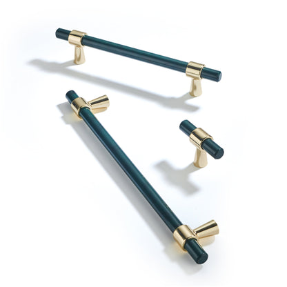 Ruby Red Solid Drawer Pulls，Knobs & Handles - Bar Pull Series - Hole Centers(Knob，3.75"，5"，7.5")