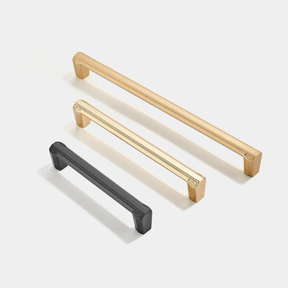 Modern Matte Black Cabinet Pulls，Zinc Alloy Kitchen Cabinet Handles for Kitchen，Livingroom，Bathroom