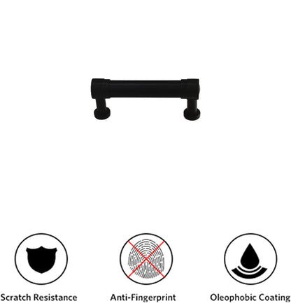3.25 Inch Center to Center Matte Black Cabinet Pulls Kitchen Cabinet Handles