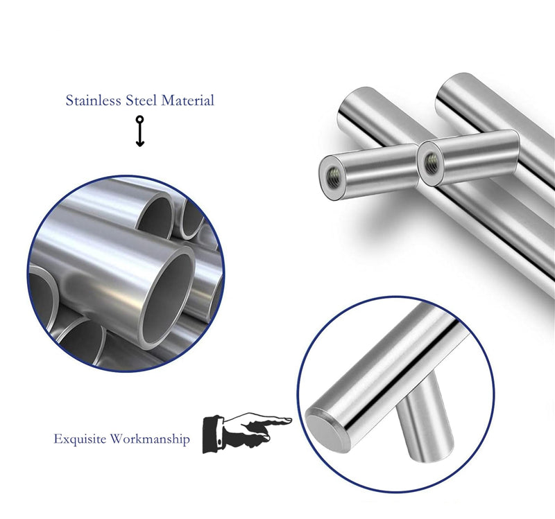 2.75"(70mm) Center to Center Custom Door Hardware and Handles (4-7/8" Length，2.75" Custom Hole Center)