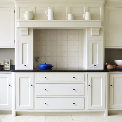 100 Pack 1-1/4 Inch Matte Black Kitchen Cabinet Knobs，Solid Dresser Knobs Drawer Knobs for Cupboard Drawer Handles