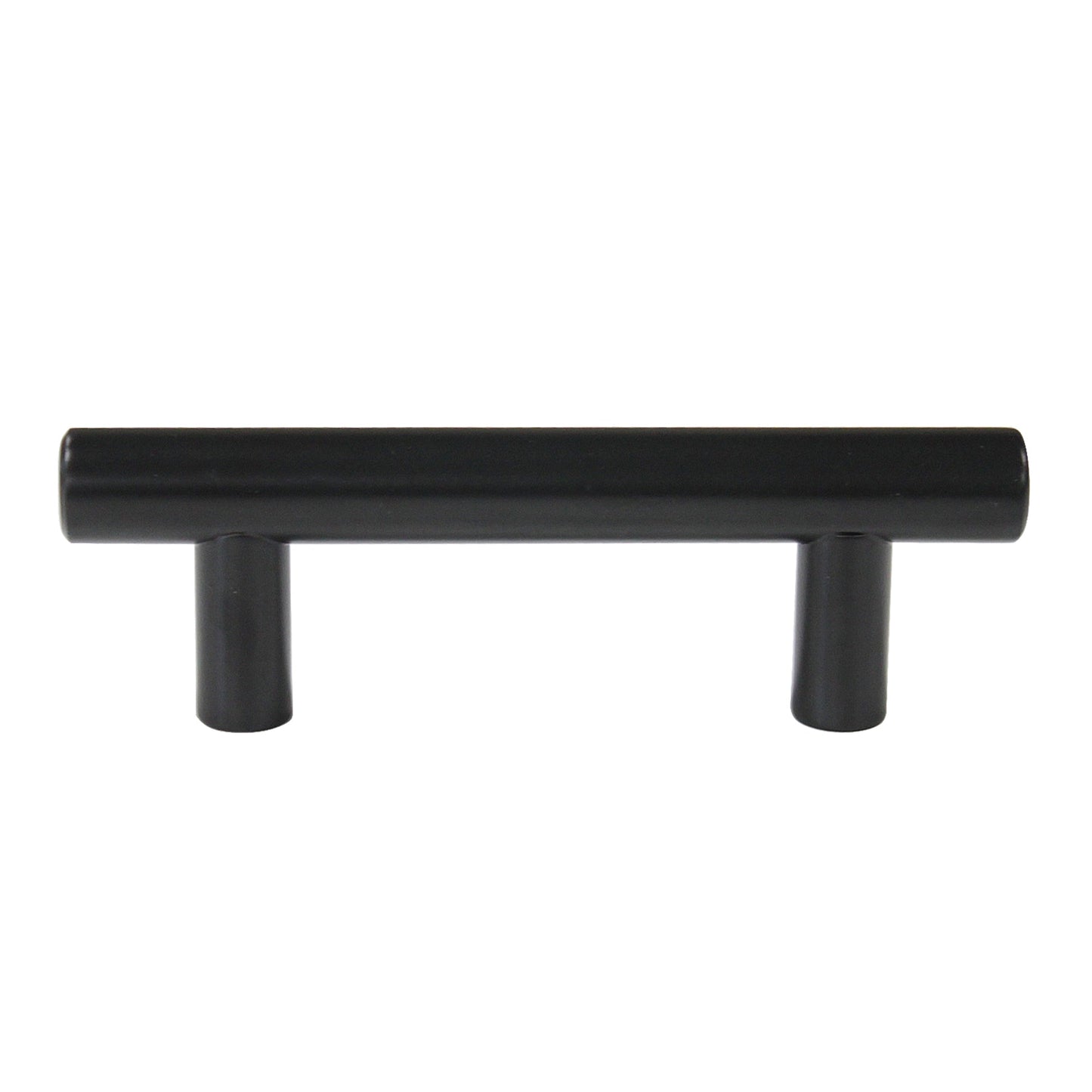 2.75"(70mm) Center to Center Matte Black Stainless Steel Kitchen Cabinet Handles