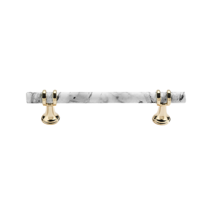 3.75 Inch(C-C) Marble Finish Solid Drawer Pulls，Knobs & Handles