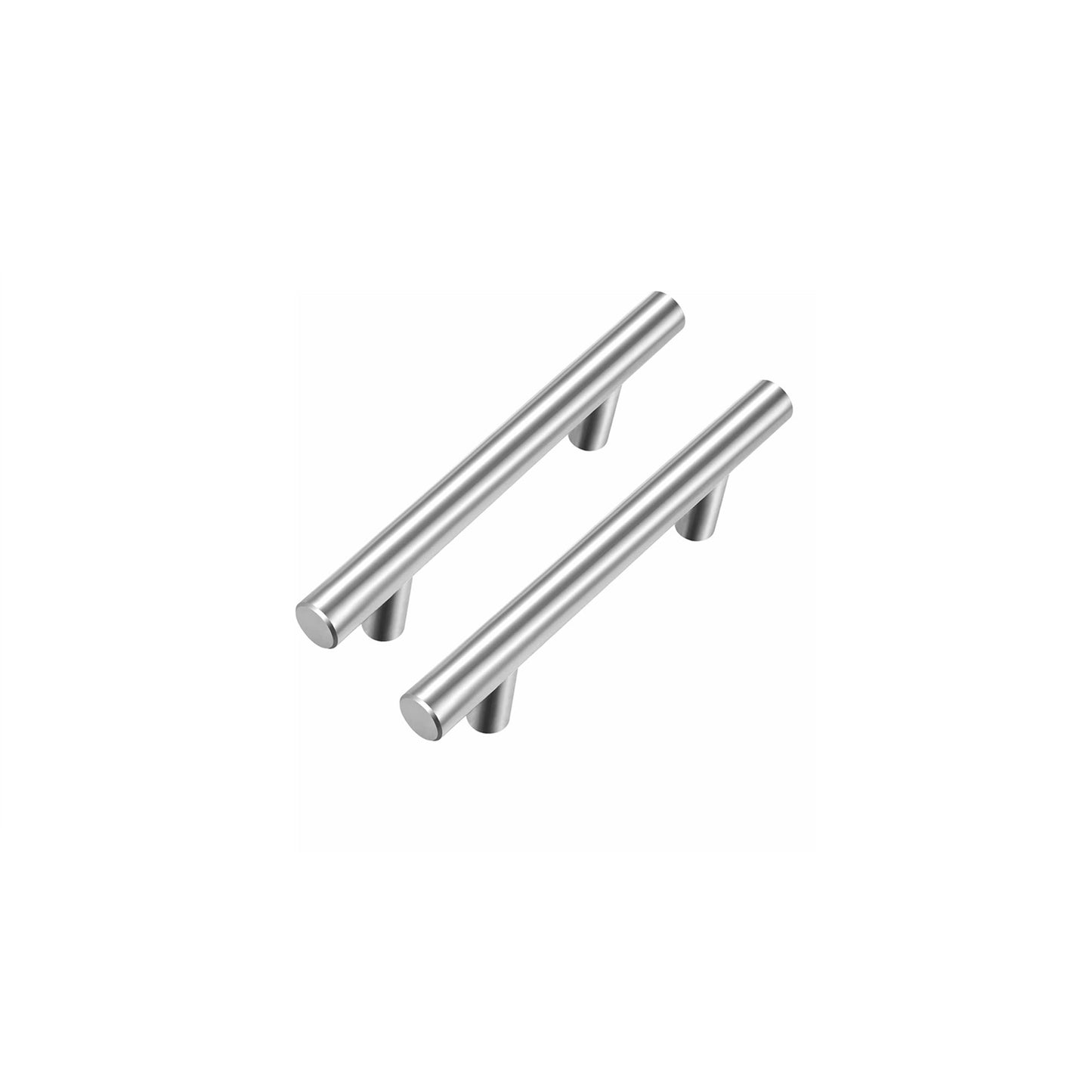 10 Pack 2.75"(70mm) Center to Center Brushed Nickel Cabinet Pulls Modern Cabinet Handles