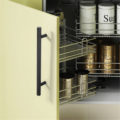 2 Inch Aluminum Alloy Solid Cabinet Knobs，Matte Black Drawer Pulls Drawer Knobs，Cabinet Knobs and Pulls