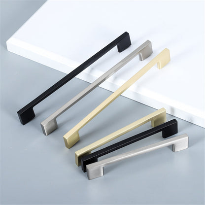 10 Pack 6.25 Inch(160mm) Brushed Satin Nickel Cabinet Handles，Zinc Alloy Cabinet Pulls Kitchen Hardware for Cupboard Drawer Pulls