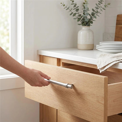 10 Pack Modern Brushed Nickel Drawer Pulls Kitchen Cabinet Handles