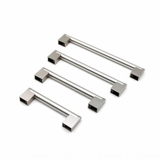 Modern Drawer Pulls Brushed Nickel Cabinet Pulls - Multiple Sizes