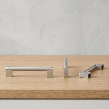 Modern Drawer Pulls Brushed Nickel Cabinet Pulls - Multiple Sizes