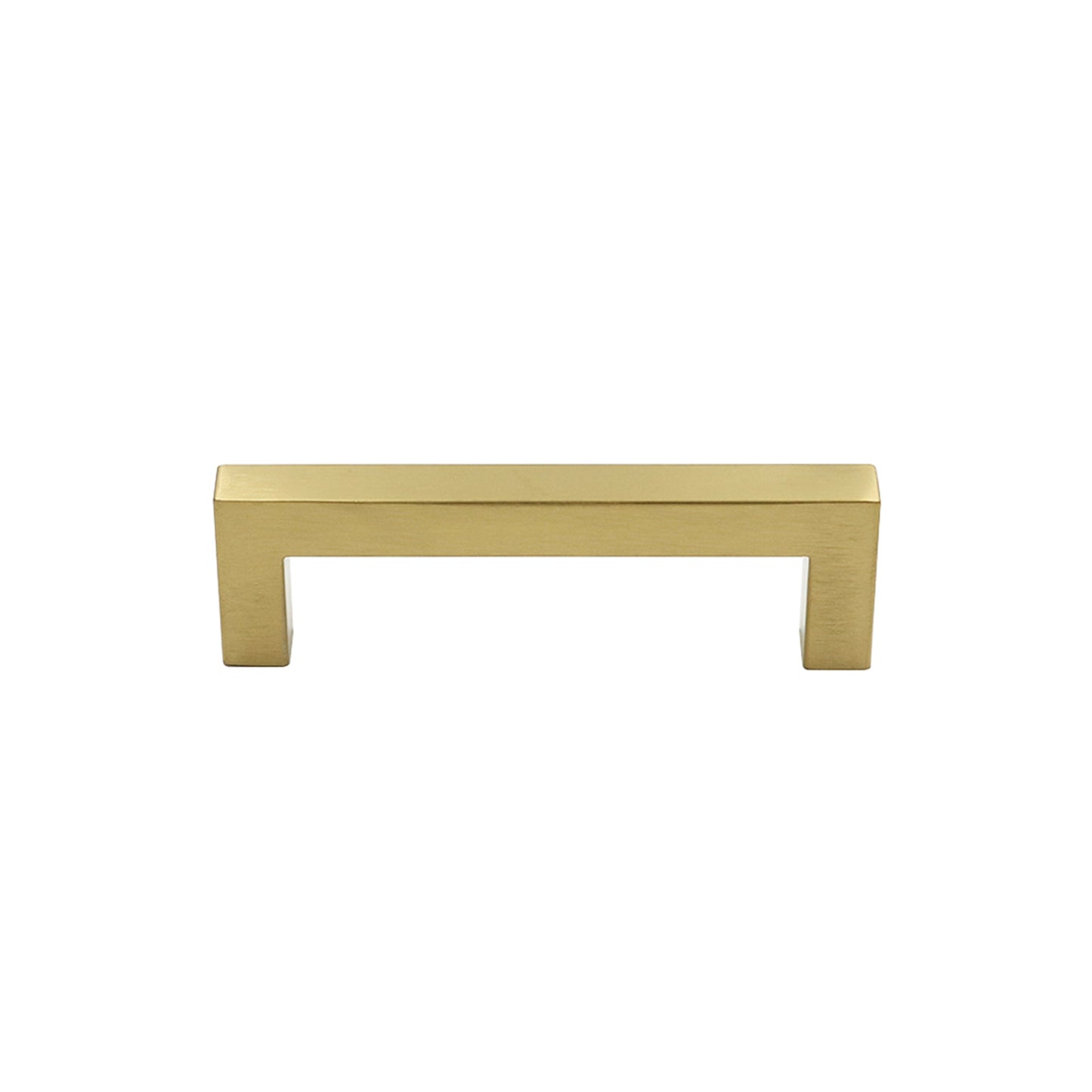 4.25 Inch(Center To Center) Brushed Brass Cabinet Pulls(108mm, Customized Size)