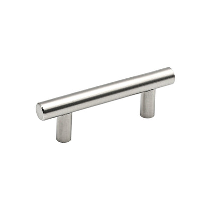 Brushed Nickel Cabinet Pulls Kitchen Drawer Pulls - T Bar Handles - Hole Centers(Knob,2.5",3",3.5,3.75,4",4.5,5",6.25",7.5",8",8.8,10")