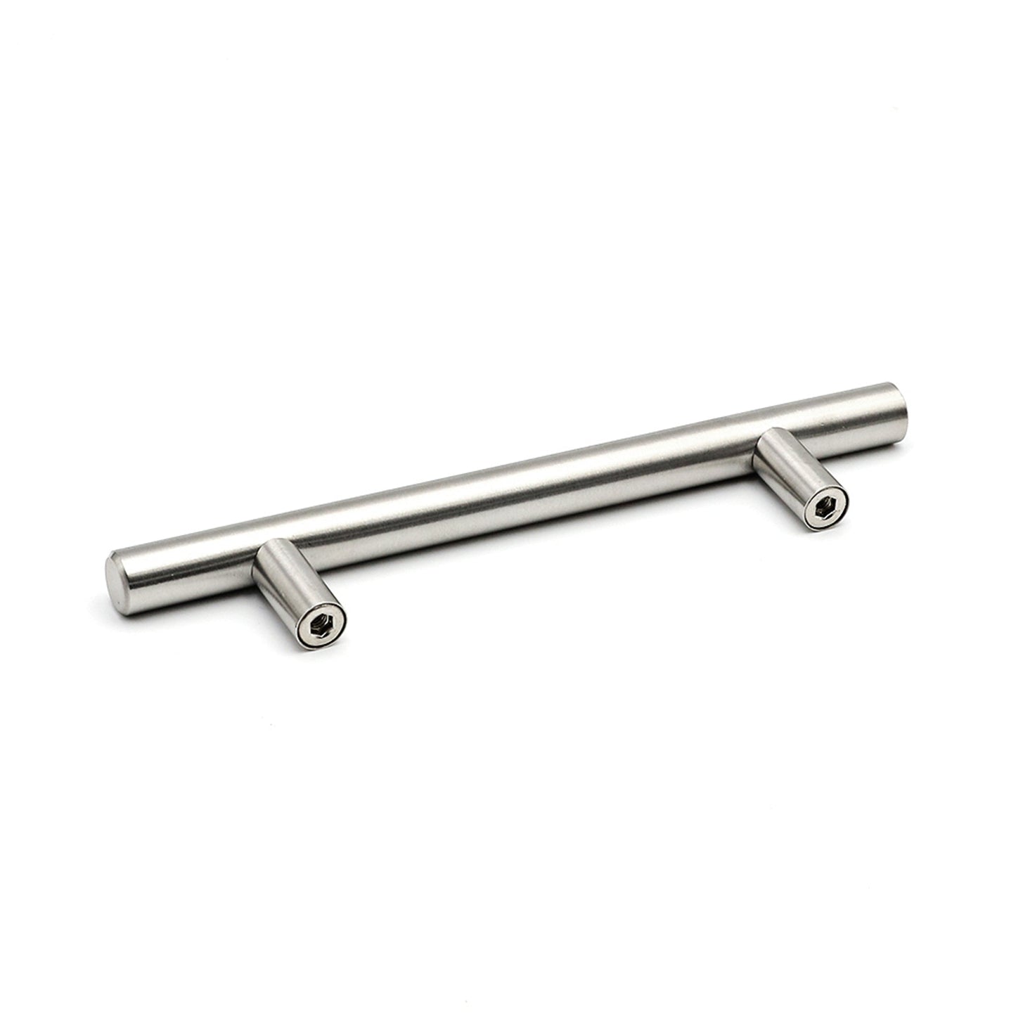 4.5" C-C (4 1/2 inch Centers ) Cabinet Handles Pulls for Kitchen Stainless Steel Brushed Nickel Drawer Pulls (7" Length，4.5" Hole Center)