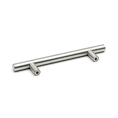 4.5" C-C (4 1/2 inch Centers ) Cabinet Handles Pulls for Kitchen Stainless Steel Brushed Nickel Drawer Pulls (7" Length，4.5" Hole Center)