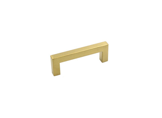 3.25 Inch(Center To Center) Brushed Brass Cabinet Pulls(3.25", Customized Size)