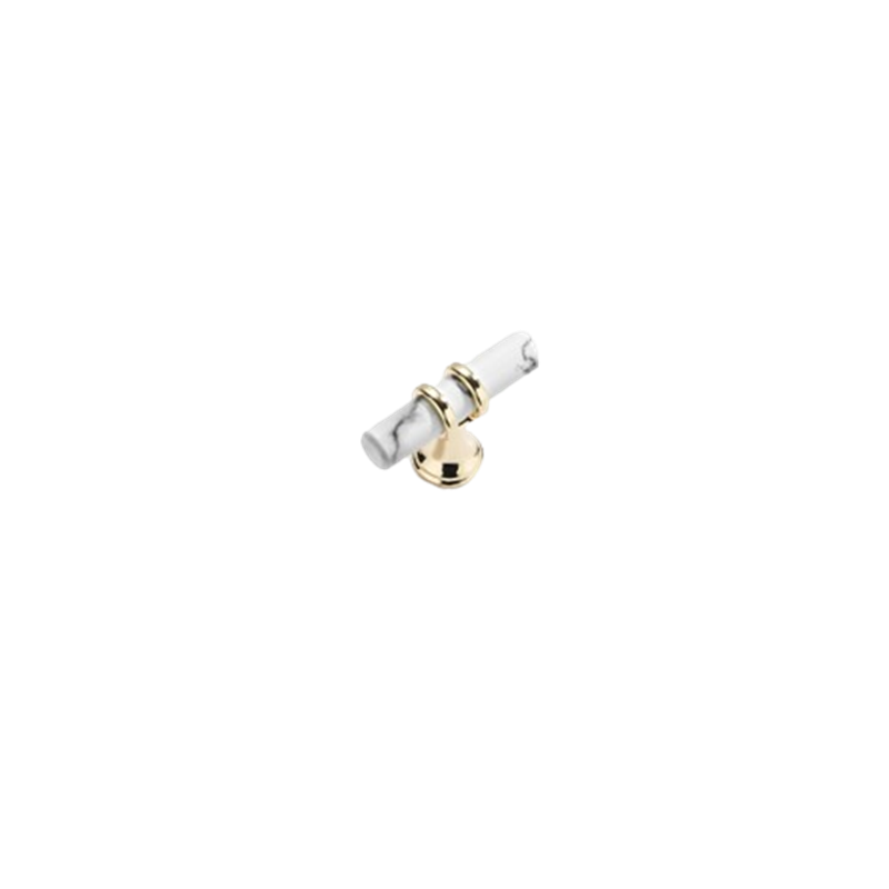 2 Inch Marble Single Hole Drawer Knob Handles