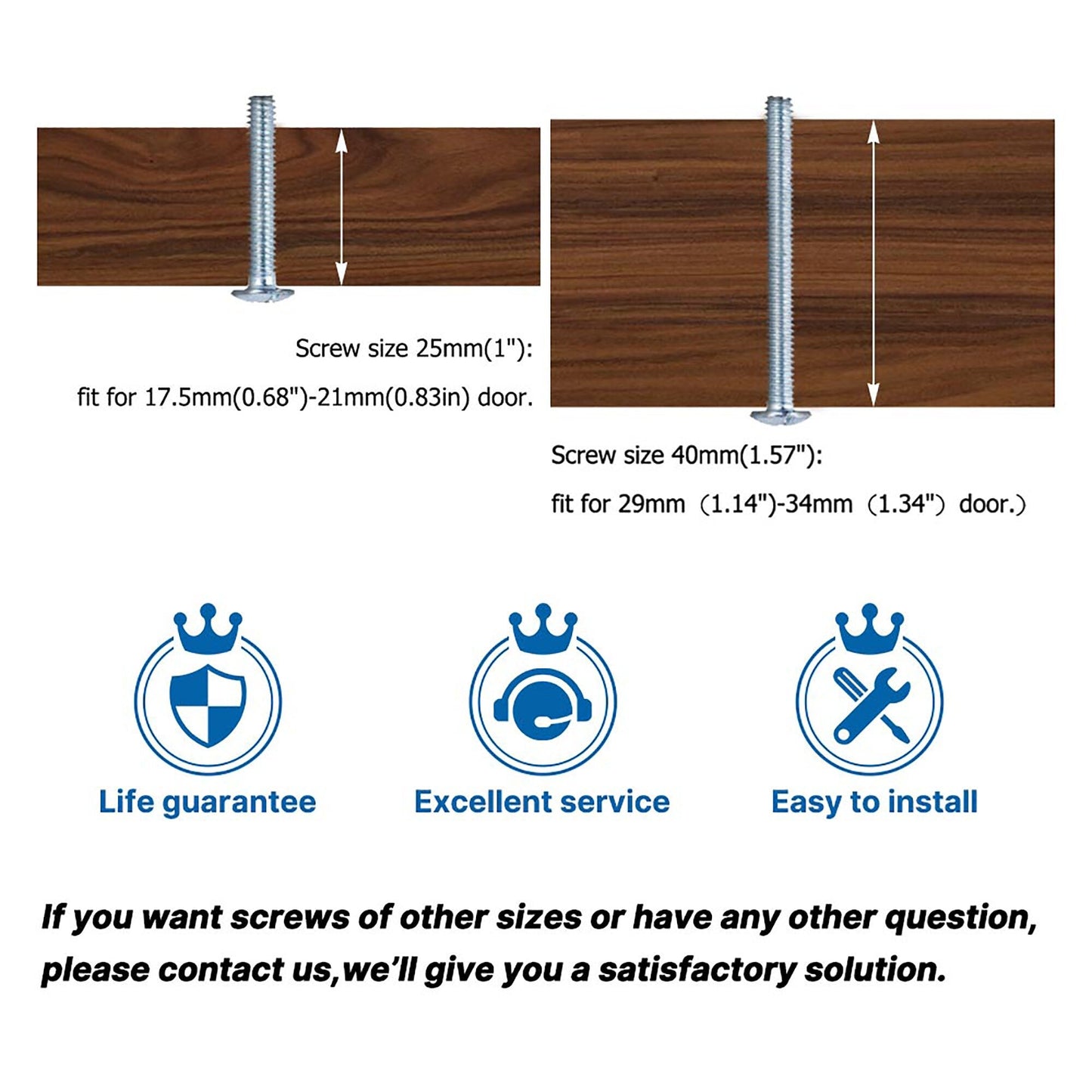 25 Pack 1-1/4 Inch Matte Black Kitchen Cabinet Knobs，Solid Dresser Knobs Drawer Knobs for Cupboard Drawer Pulls