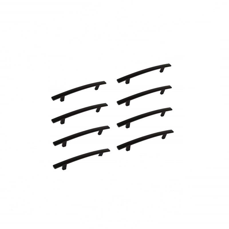 3 inch(Center to Center) Matte Black Kitchen Drawer Pulls Arch Cabinet Handles