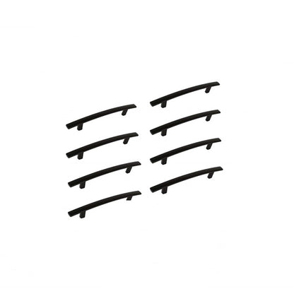 3 inch(Center to Center) Matte Black Kitchen Drawer Pulls Arch Cabinet Handles