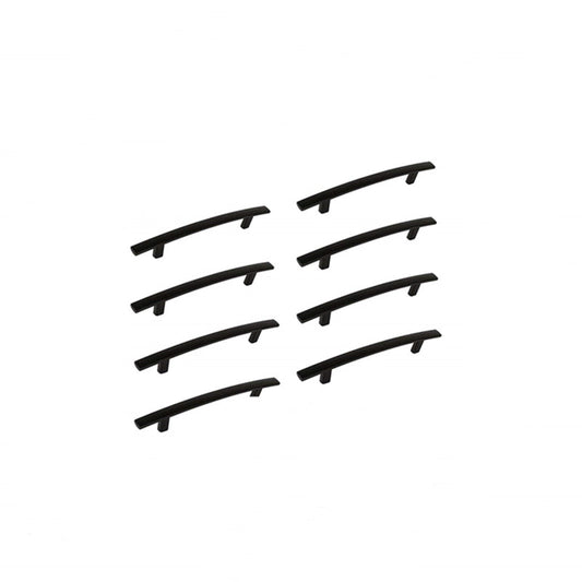 3.75 inch(Center to Center) Matte Black Kitchen Drawer Pulls Arch Cabinet Handles