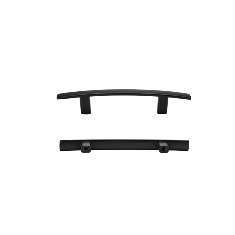 3.75 inch(Center to Center) Matte Black Kitchen Drawer Pulls Arch Cabinet Handles