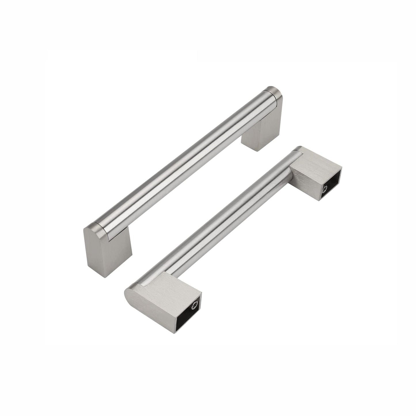 3.75 Inch (96mm) Brushed Nickel Kitchen Cabinet Handles，Modern Kitchen Handles for Cupboard Drawer Handles Dresser Pulls