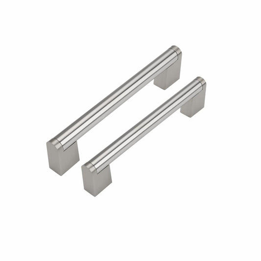 3.75 Inch (96mm) Brushed Nickel Kitchen Cabinet Handles，Modern Kitchen Handles for Cupboard Drawer Handles Dresser Pulls