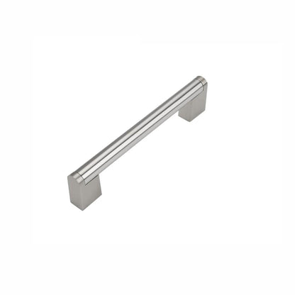 Brushed Nickel Cabinet Pulls Modern Drawer Pulls - Large Size - Hole Centers(3.5,3.75,4",4.5,5",6.25",7.5",8.8",10",11.33")
