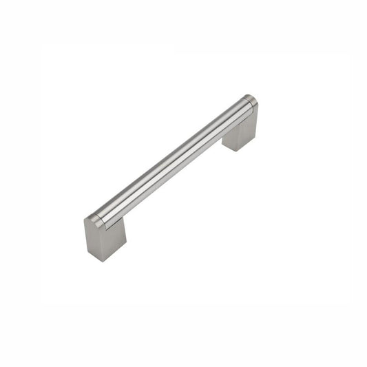 Brushed Nickel Cabinet Pulls Modern Drawer Pulls - Large Size - Hole Centers(3.5,3.75,4",4.5,5",6.25",7.5",8.8",10",11.33")