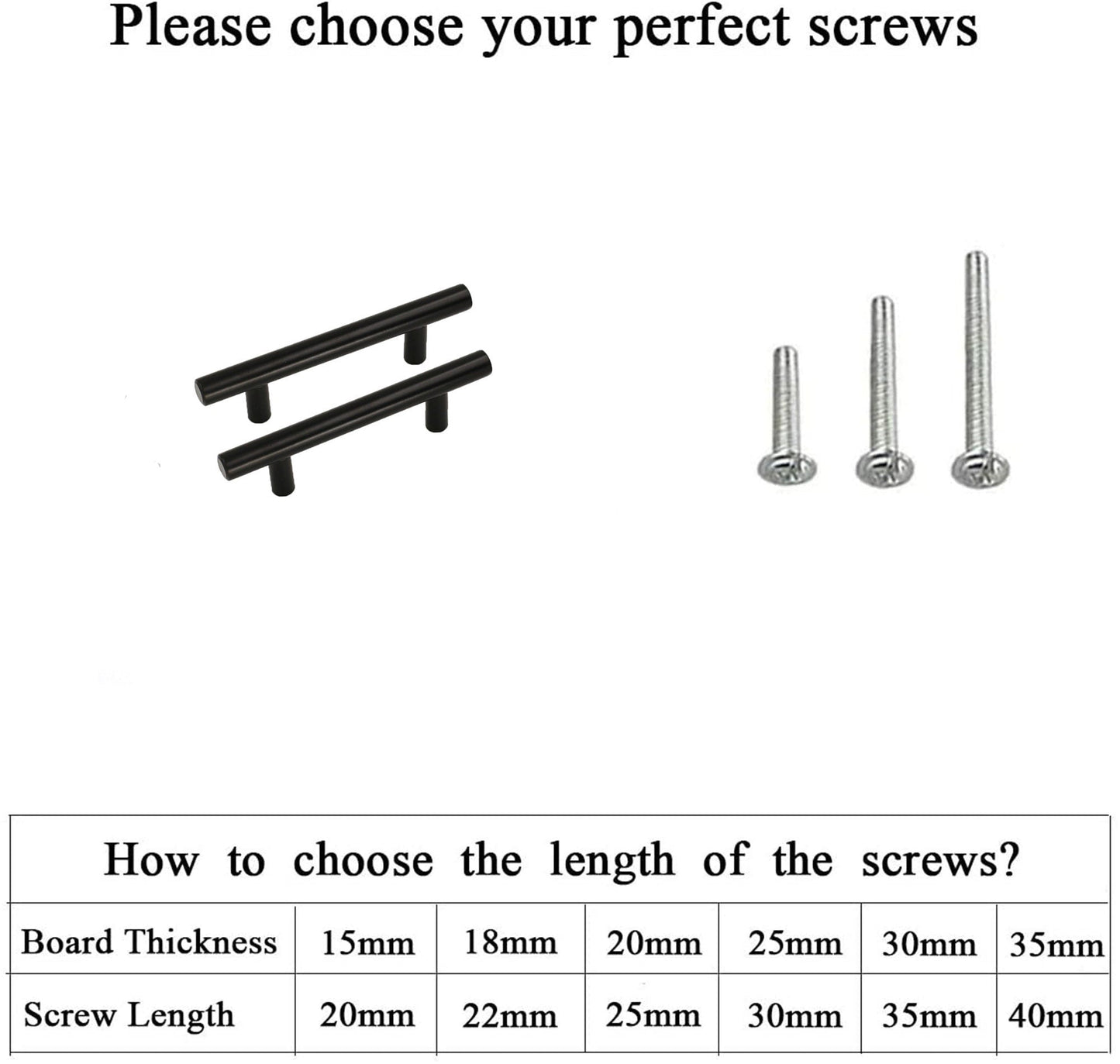 10 Pack 3.25 INCH(Center To Center) MATTE BLACK CABINET PULLS (3.25", CUSTOMIZED SIZE)