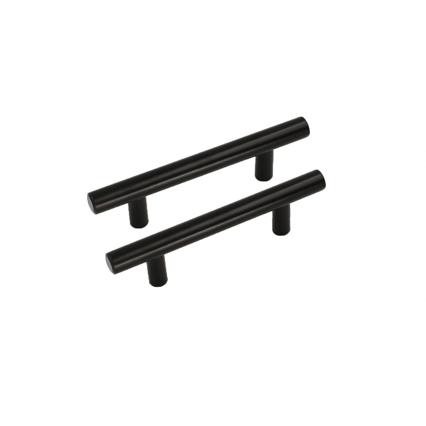 500 Pack 3.25 INCH(Center To Center) MATTE BLACK CABINET PULLS (3.25", CUSTOMIZED SIZE)