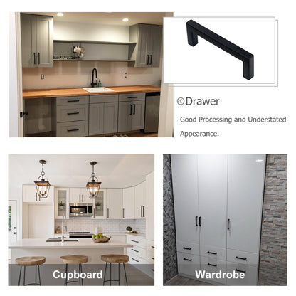 20 Pack 3.25 Inch(Center To Center) Matte Black Cabinet Pulls (3.25", Customized Size)