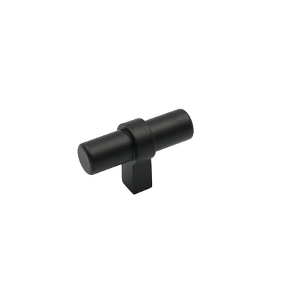 Matte Black Drawer Pulls Drawer Knobs, Cabinet Knobs and Pulls - Single Hole 2"(50mm)