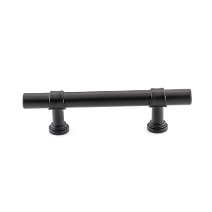 3in Kitchen Cabinet Handles Black Drawer Pulls - Matte Black T Bar Handle Pull - 3" (76mm) Hole Centers, 5" Overall Length